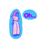 いろいろな服を着ている人（個別スタンプ：10）