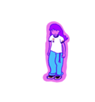 いろいろな服を着ている人（個別スタンプ：21）
