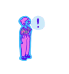 いろいろな服を着ている人（個別スタンプ：22）