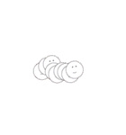 割と使いやすいタイポグラフィと落書き3（個別スタンプ：38）