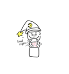 おカッパ女（個別スタンプ：2）