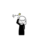 おカッパ女（個別スタンプ：23）