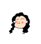 のんびり笑顔（個別スタンプ：3）