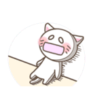 ネコ♡可愛いパステルカラー シンプル（個別スタンプ：34）