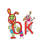 ブッチューワールド（個別スタンプ：17）