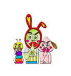 ブッチューワールド（個別スタンプ：22）