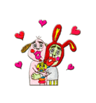 ブッチューワールド（個別スタンプ：26）