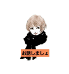 girlチャット（個別スタンプ：4）