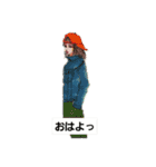 girlチャット（個別スタンプ：9）