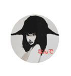girlチャット（個別スタンプ：16）
