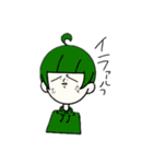 気だるいパッつん（個別スタンプ：2）