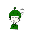 気だるいパッつん（個別スタンプ：11）