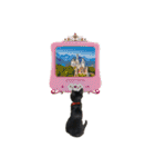 黒猫オレオのスタンプ（個別スタンプ：3）