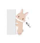 うさぎのきゅたさん3（個別スタンプ：9）