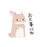 うさぎのきゅたさん3（個別スタンプ：10）