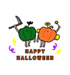 フルーツとベジタブル(秋とハロウィン)（個別スタンプ：1）