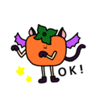 フルーツとベジタブル(秋とハロウィン)（個別スタンプ：3）