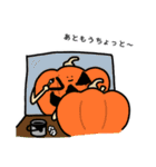 フルーツとベジタブル(秋とハロウィン)（個別スタンプ：22）
