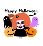 パンプキンのハロウィンのスタンプ（個別スタンプ：1）