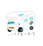 日常あいさつ きゃんぷのイラスト（個別スタンプ：4）