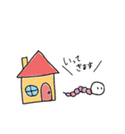 不細工な虫たち（個別スタンプ：3）