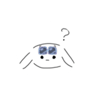 サングラスうささん（個別スタンプ：4）