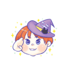 魔法使いイーサンのHappyスタンプ（個別スタンプ：1）