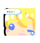 天使くんと小悪魔ちゃん（個別スタンプ：1）