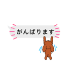 トイプードルレッド系の吹き出しのスタンプ（個別スタンプ：18）