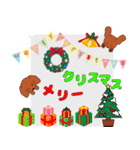 トイプードルレッド系の吹き出しのスタンプ（個別スタンプ：40）