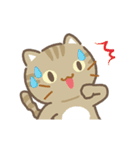 動く！3びきのねこ♪（LINEスタンプの日）（個別スタンプ：11）