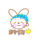 ちょっと笑える⁉︎うさぎのうさんぷ♪（個別スタンプ：8）