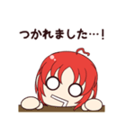 赤い髪の元気な女の子（個別スタンプ：22）