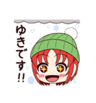 赤い髪の元気な女の子（個別スタンプ：36）