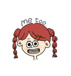 ぱちくりちゃん（個別スタンプ：9）