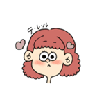 ぱちくりちゃん（個別スタンプ：10）