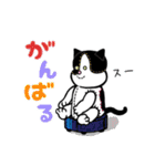 白黒ねこといぬ（個別スタンプ：27）