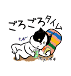 白黒ねこといぬ（個別スタンプ：36）