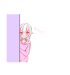 赤ラフちゃんスタンプ（個別スタンプ：1）