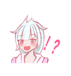 赤ラフちゃんスタンプ（個別スタンプ：11）