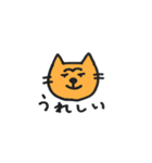 うちのぬこ様と主（個別スタンプ：6）