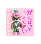 羊毛フェルトのキュートな動物たちvol.3（個別スタンプ：27）