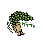 植木鉢とともに（個別スタンプ：21）