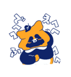 めかしこんだたぬき（個別スタンプ：4）