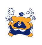 めかしこんだたぬき（個別スタンプ：8）