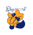 めかしこんだたぬき（個別スタンプ：10）