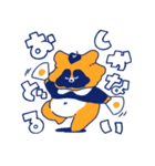 めかしこんだたぬき（個別スタンプ：11）