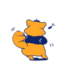 めかしこんだたぬき（個別スタンプ：14）