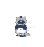 めかしこんだたぬき（個別スタンプ：16）