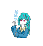 メンヘラっ子てこちゃん（個別スタンプ：6）